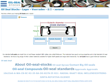 Tablet Screenshot of oil-seal-stocks.com